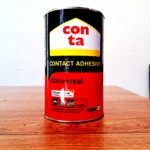 adhesives and glue bottles used for furniture and interior installations